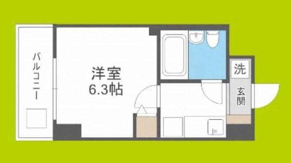 フォーリアライズ難波南ファーロ 間取り