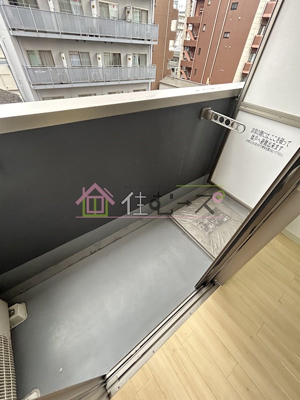 グランパシフィック難波元町 ベランダ