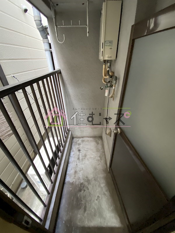 シティハイツ帝塚山 ベランダ