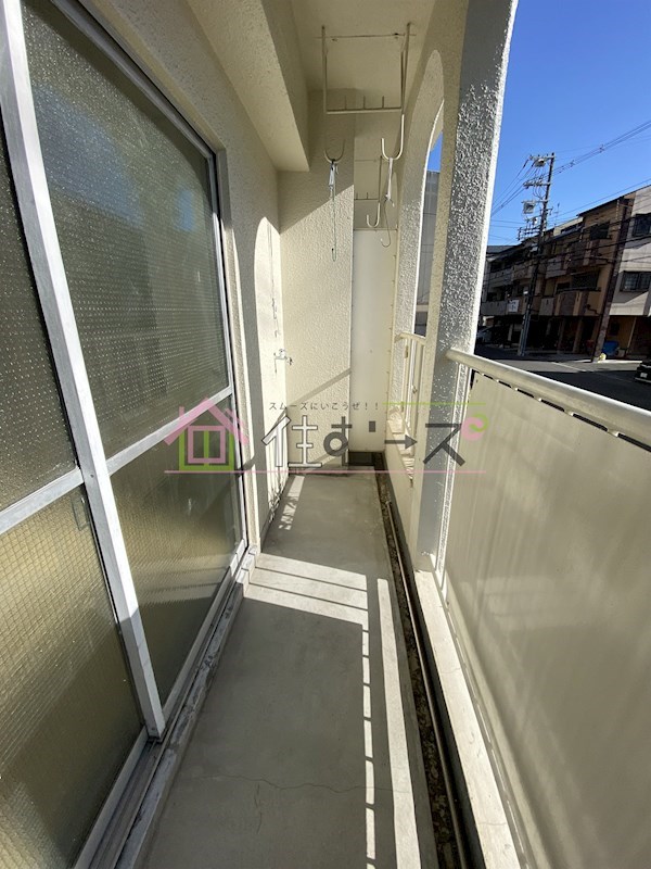マンション南住吉 ベランダ