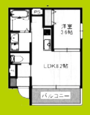 ALEGRIA道明寺Ⅱ 間取り