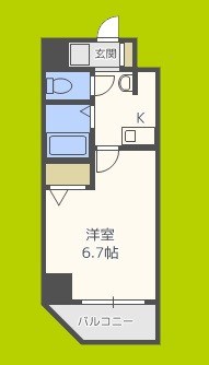 エイチ・ツー・オー今福 間取り