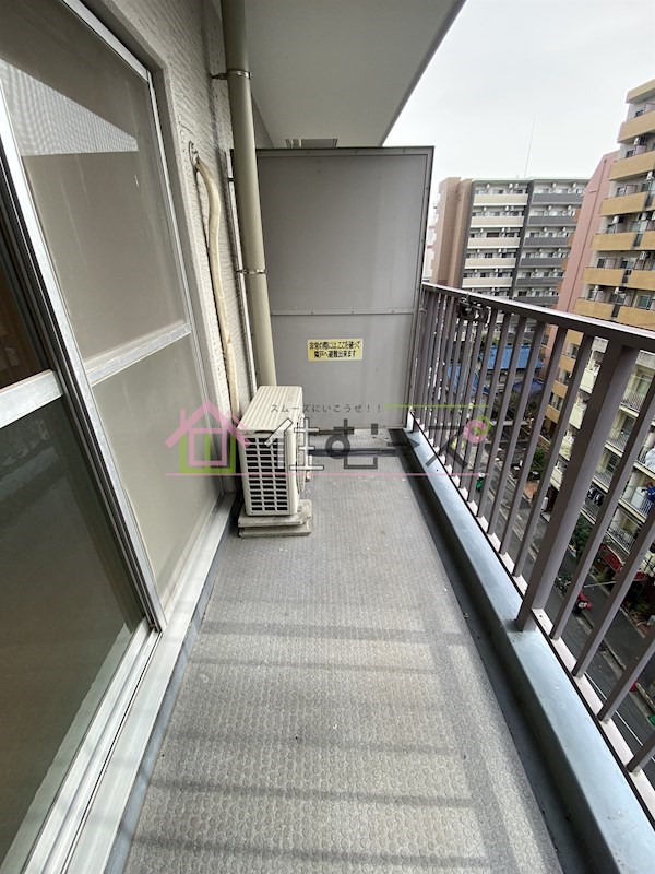 シティハイム新大阪 ベランダ