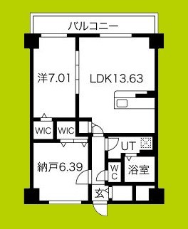 GROOVE上甲子園 間取り