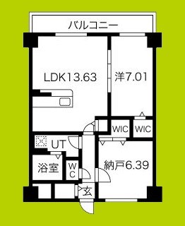 GROOVE上甲子園 間取り