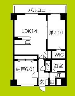 GROOVE上甲子園 間取り