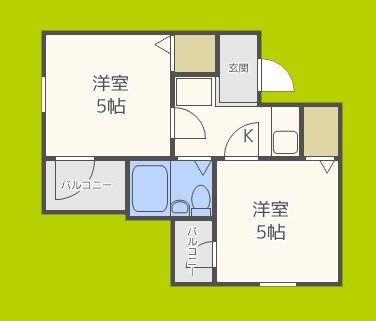 アメニティー新高一番館 間取り