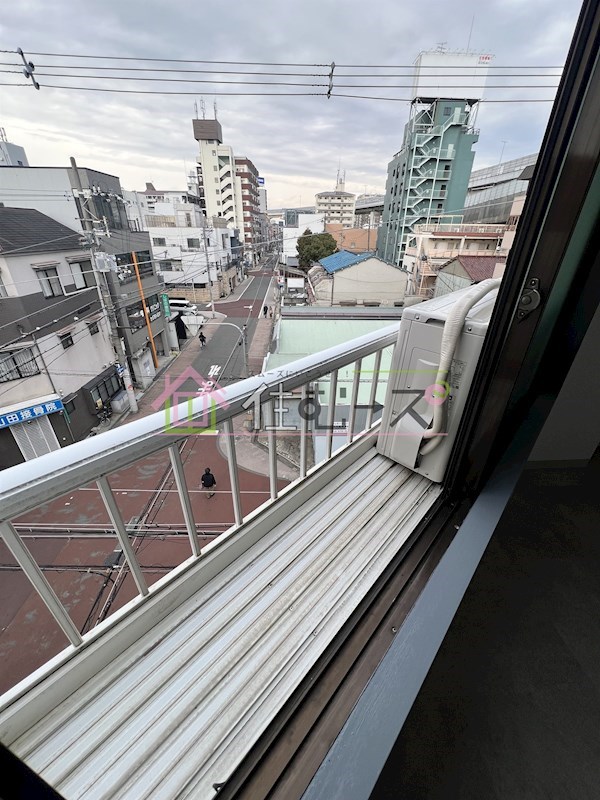 コバルト平野駅前 ベランダ