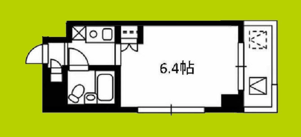 デ・リード田辺駅前 間取り