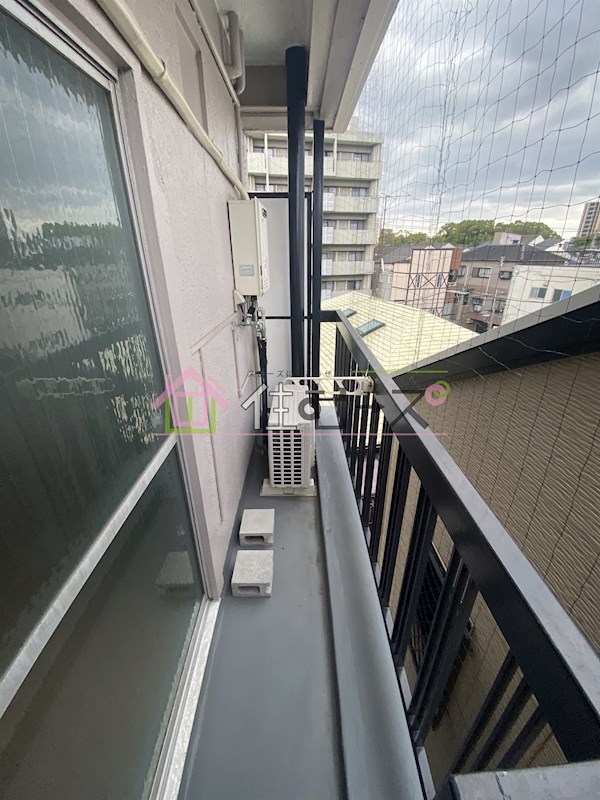 越部アルプス山坂ビル ベランダ