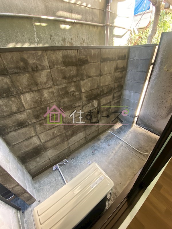 アース湯里 ベランダ