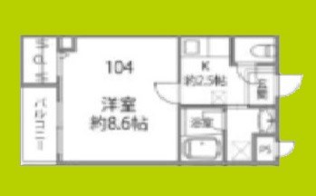 ソリティア桃谷 間取り