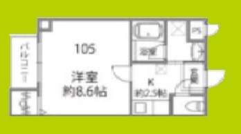 ソリティア桃谷 間取り図