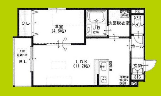 ARCAりんくうⅡ 間取り図
