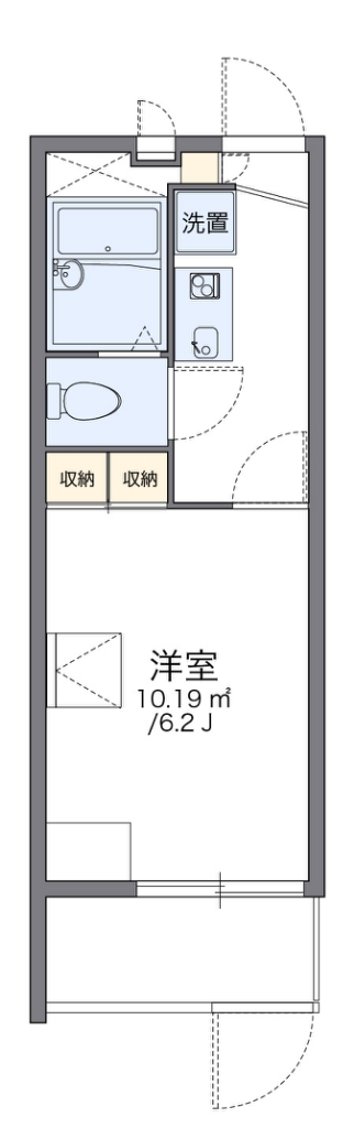 レオパレスＤｒｅａｍＳｅｅｄⅠ 間取り