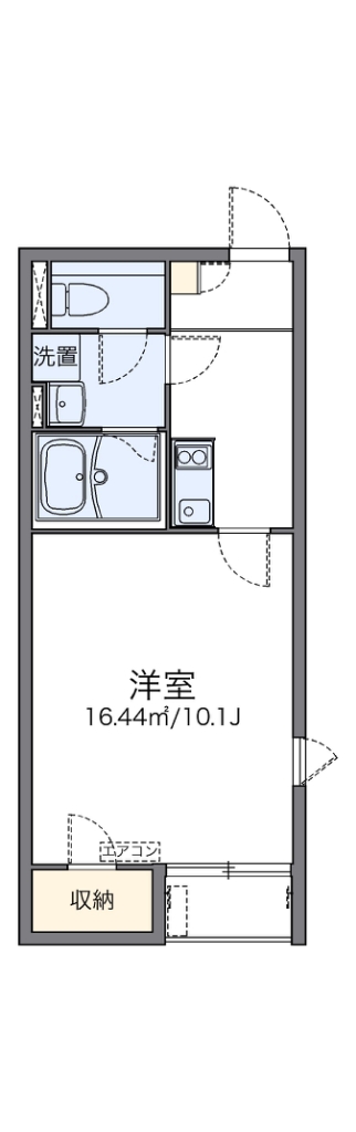 レオネクストファレノプシス上野 間取り