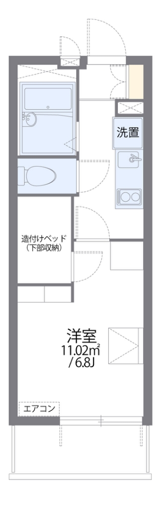 レオパレス千林 間取り