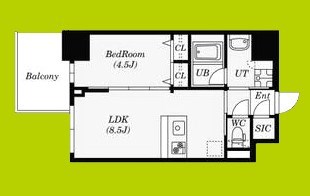 S-RESIDENCE福島diverse 間取り図