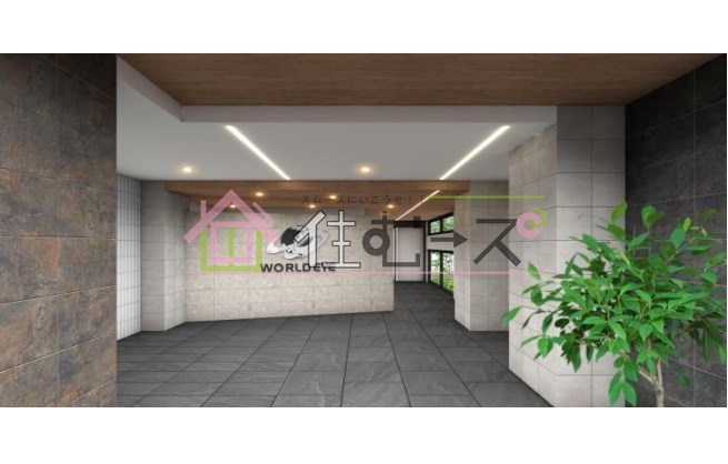 ワールドアイ難波City Gate 玄関