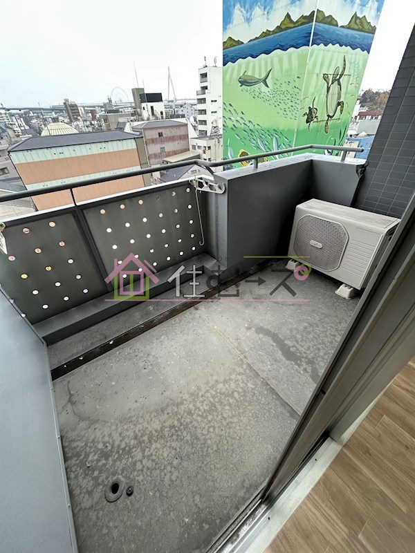 デイズハイツ八幡屋 ベランダ