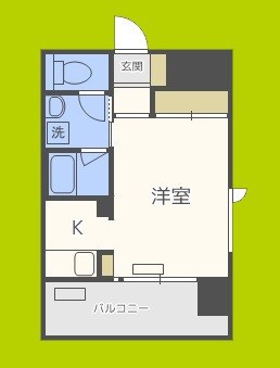 ジュネーゼ京町堀パークサイド 間取り