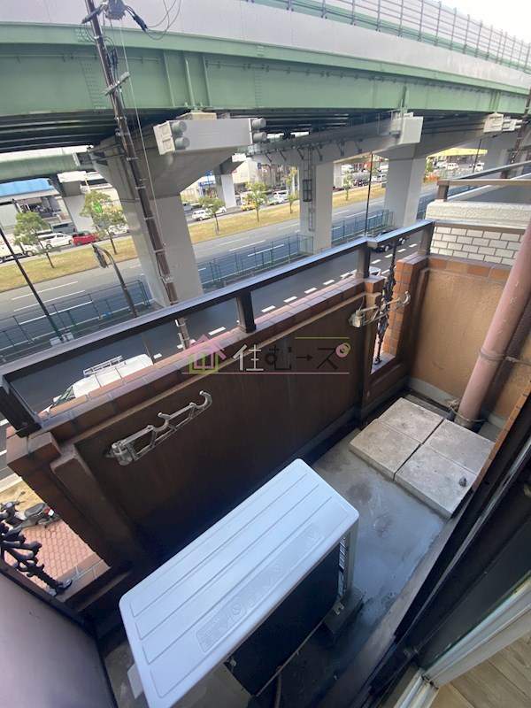 オフィスポート本町WEST ベランダ