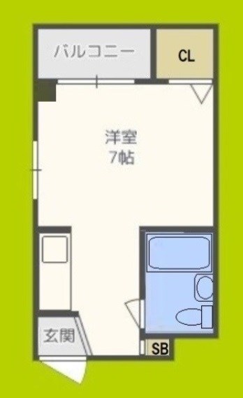 コーポ片町 間取り