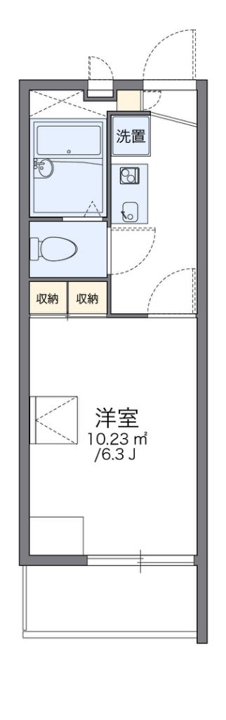 レオパレス新森 間取り