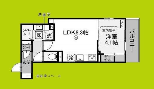 スマイリス 車之町東 間取り