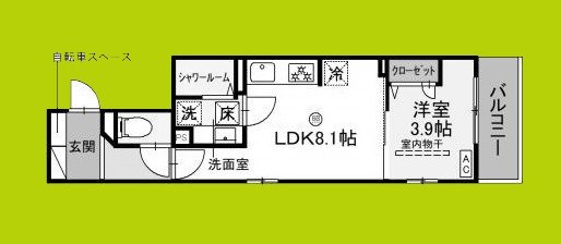 スマイリス 車之町東 間取り