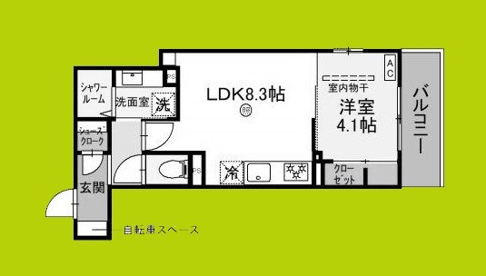 スマイリス 車之町東 間取り