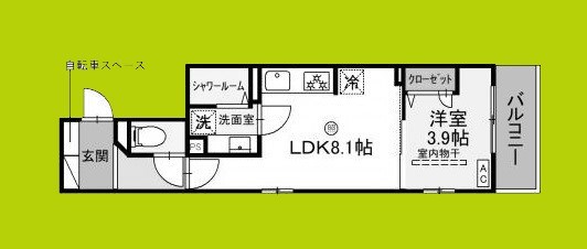 スマイリス 車之町東 間取り