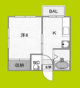 阪南ハイツ 間取り