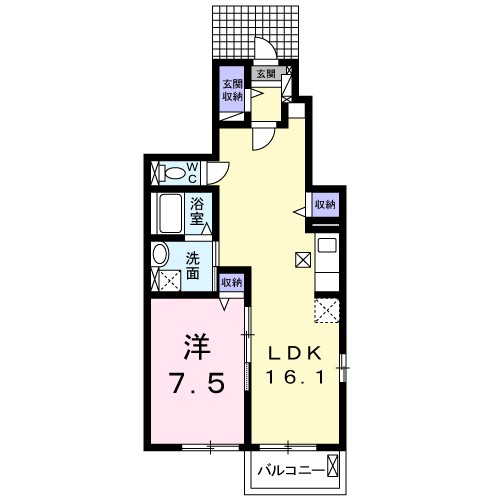 ベルアンジュ 間取り