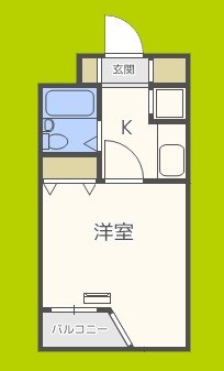 ノアーズアーク桃谷駅前 間取り
