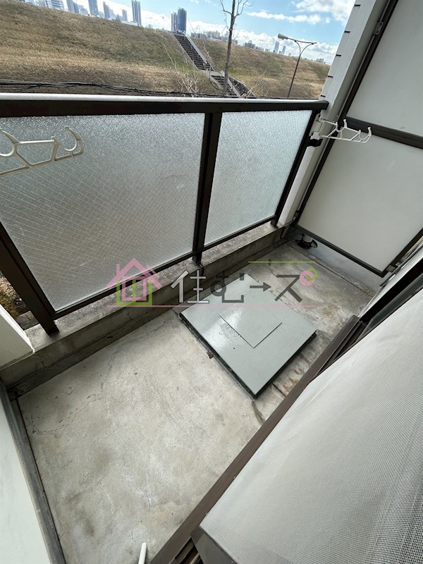 キャナル新北野 ベランダ