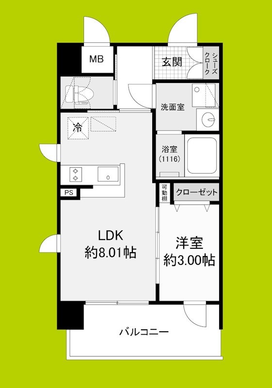 Live Flat塚本新北野 間取り図