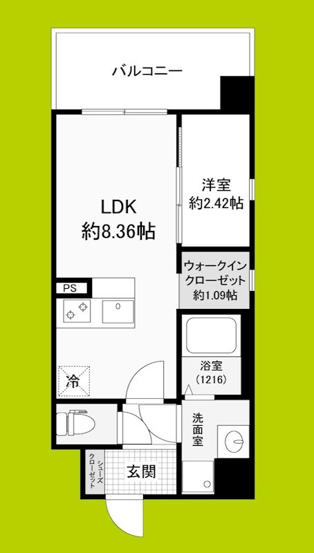 Live Flat都島 間取り