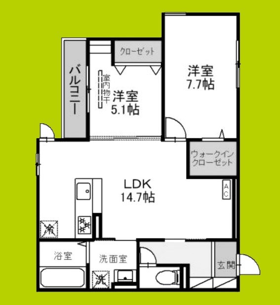 シエンプレ 間取り図