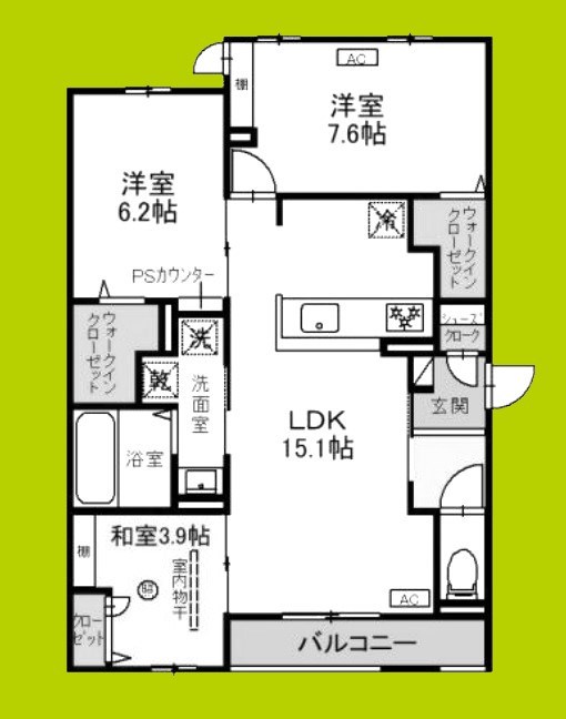 サンテリア水尾 間取り