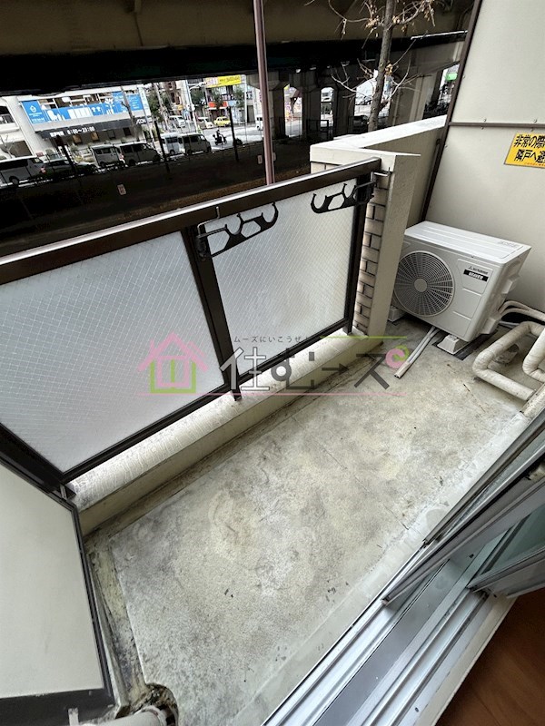 東三国グランドハイツ北 ベランダ