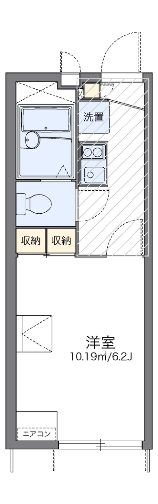 レオパレスばら 間取り