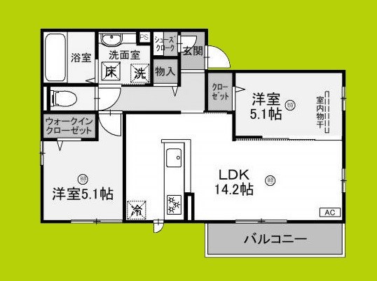 ブルーリッジ 間取り