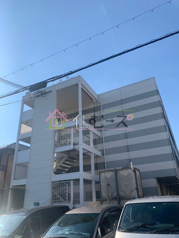 平野市町マンション 外観