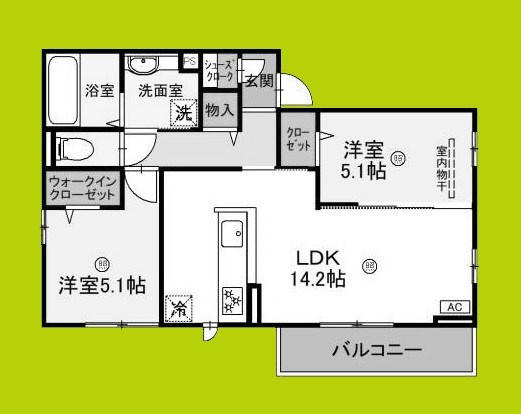 ブルーリッジ 間取り