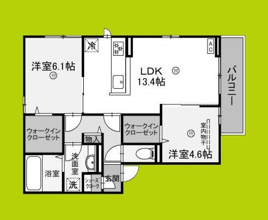 ブルーリッジ 間取り