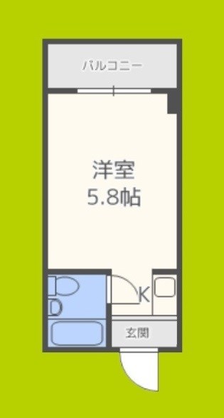 RUGGER　PALACE寺田町 間取り