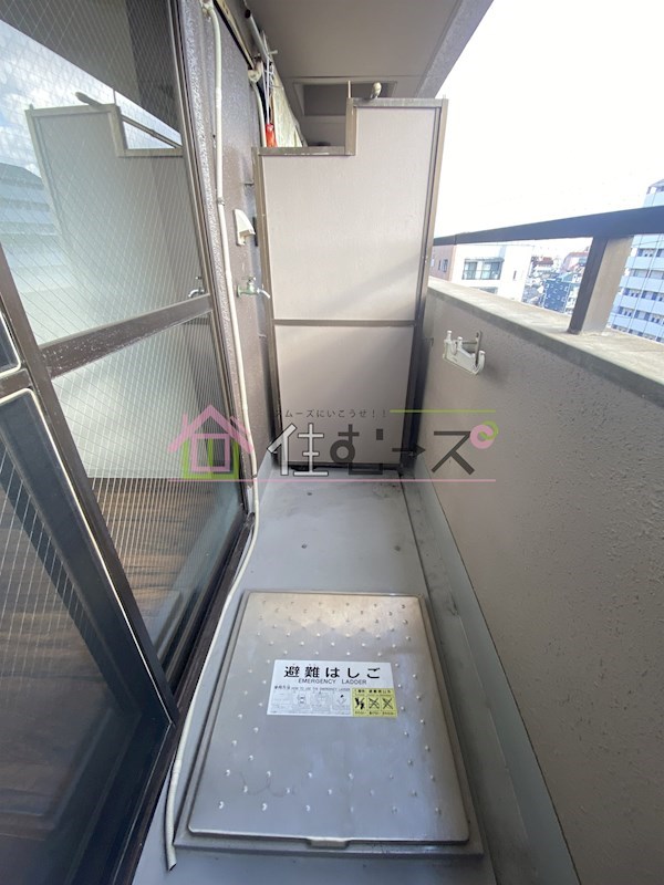 RUGGER　PALACE寺田町 ベランダ