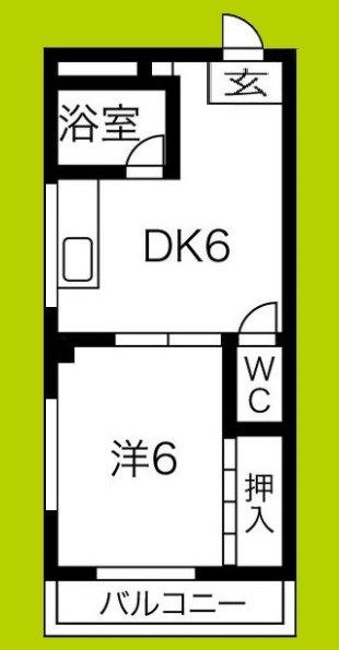 コーポエクシード 間取り