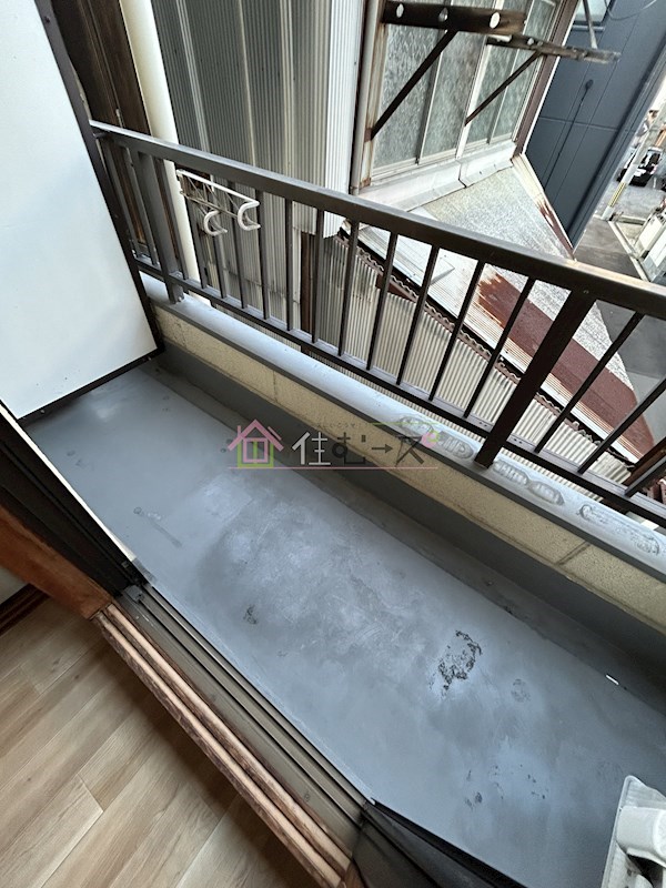 コーポエクシード ベランダ